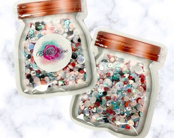 Love Letters Sequin Confetti Mix | Shaker Card | Scrapbooking Supplies