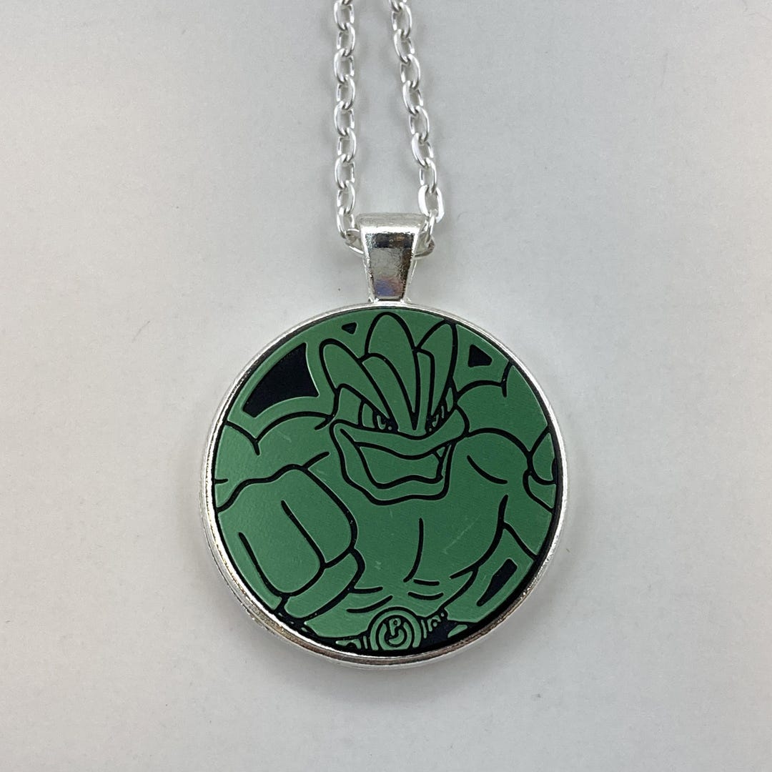 Machomp Key Chain Machamp Necklace - Pokemon Necklace OR Keychain - Upcycled Pokemon Coin ...