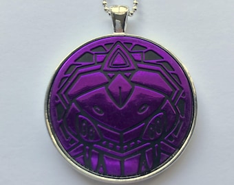 Genesect Necklace - Pokemon Necklace OR Keychain - Pokemon Coin Necklace - Pokemon Pendant - Upcycled Pokemon Coin - Gamer Necklace - Anime