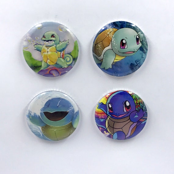 Kitchen Décor Refrigerator Ceramic Eevee Set of 4