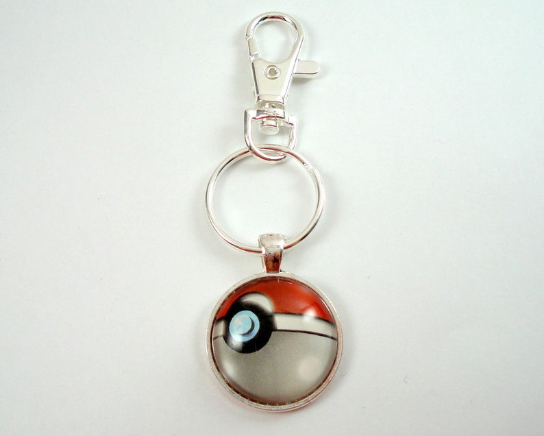 Sprigatito Pokemon Necklace OR Keychain Upcycled Pokemon Card Pendant Pendant w/Chain Sprigatito Necklace Pokemon Card Necklace image 3