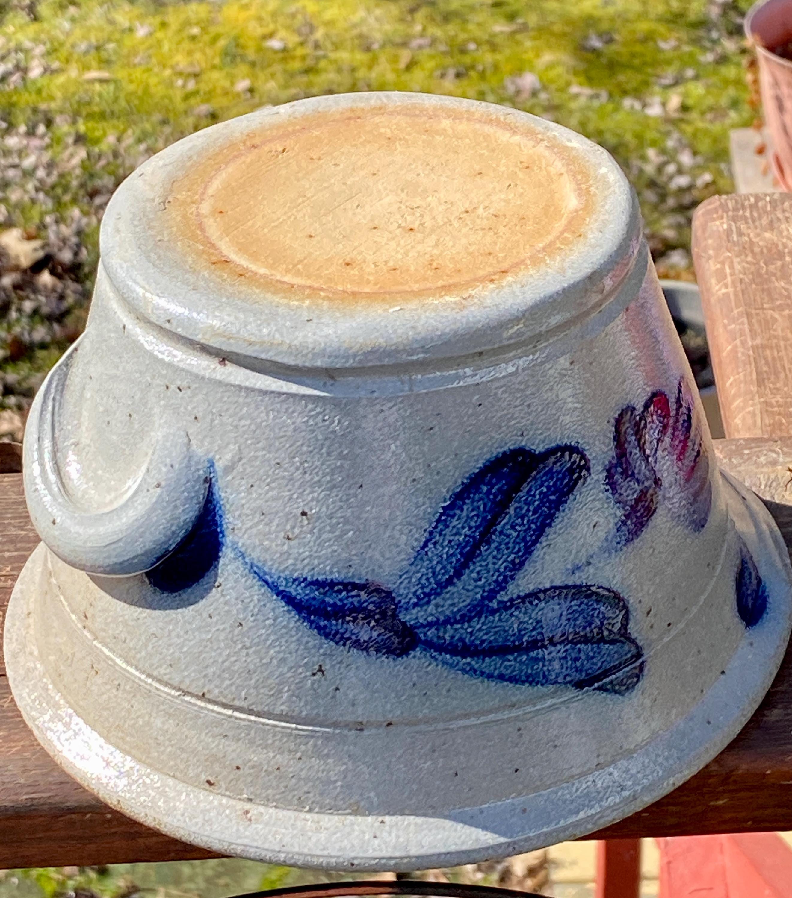 1989 Rowe Pottery Works Gray Ceramic Planter Bowl. - Etsy