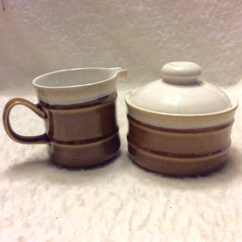 Imperial Stoneware Japan Sugar Bowl and Creamer Set. Etsy