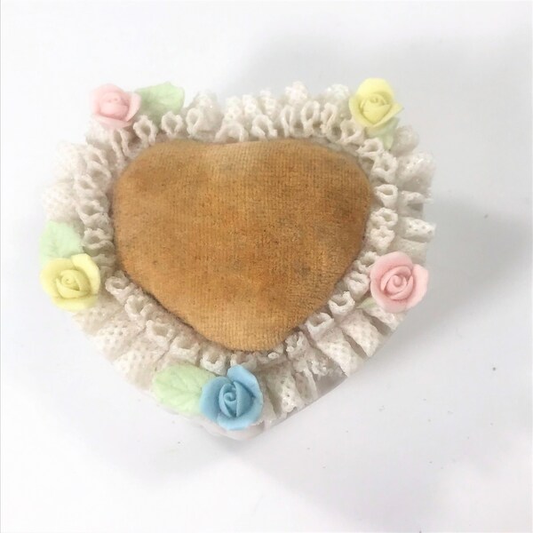 Heart Pin Cushion Etsy