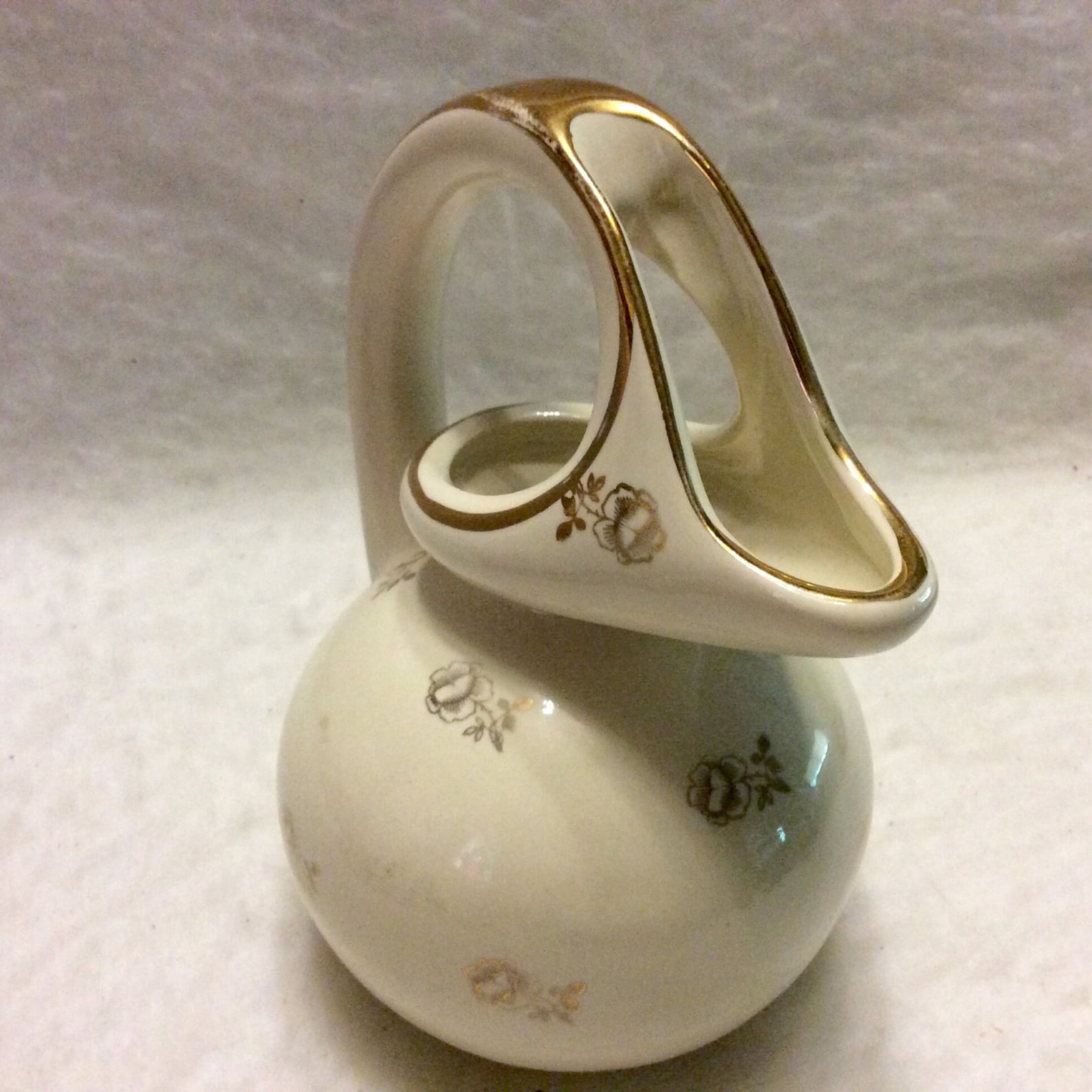 Vintage 22k Gold Trim Pitcher Pourer Creamer. Free Ship Etsy