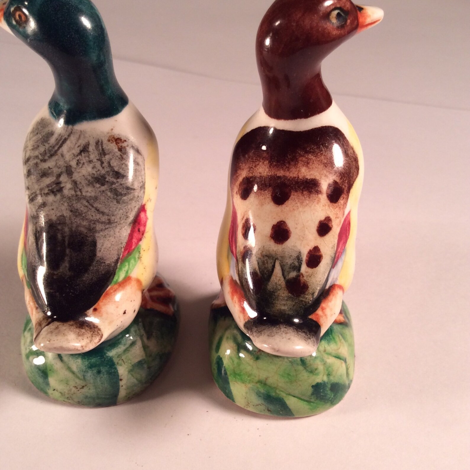 Vintage 1950's Japanese Porcelain Duck Salt and Pepper Etsy