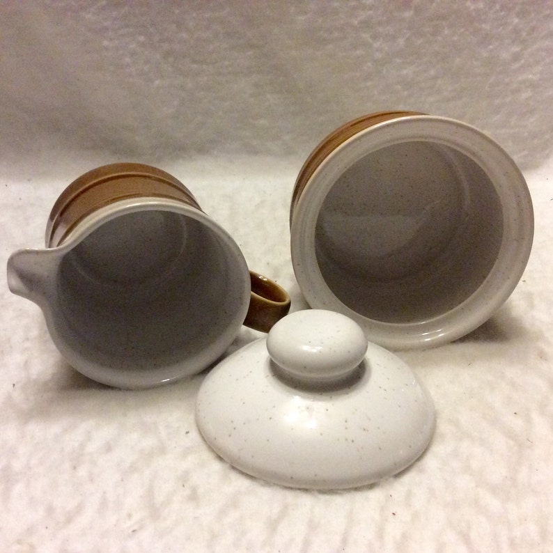 Imperial Stoneware Japan Sugar Bowl and Creamer Set. Etsy