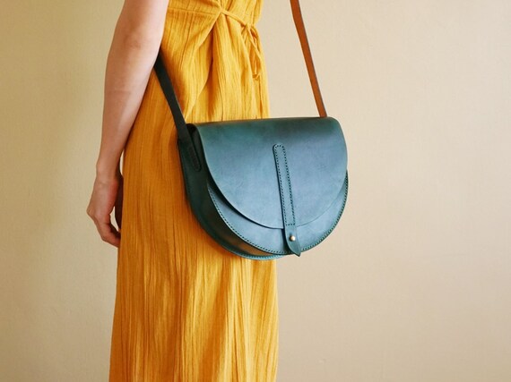 half circle crossbody bag