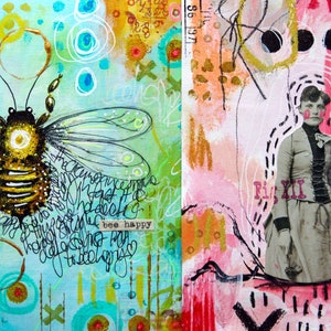 On-line class 5  - Art Journaling with Kate Crane