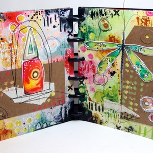 On-line class 10 - Art Journaling - with Kate Crane