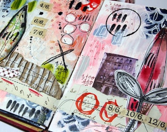 Lezione on-line 13 - Art Journaling - con Kate Crane