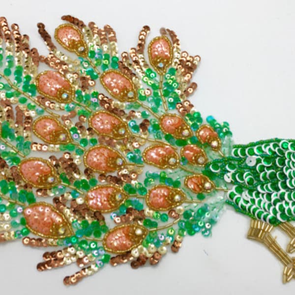 Peacock Appliques Etsy