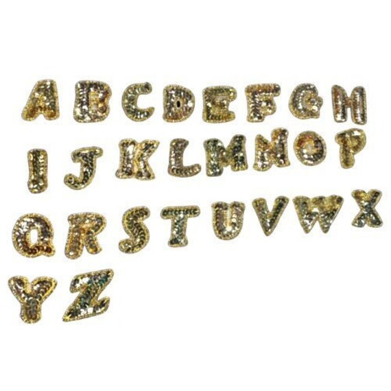 Sequin Letters