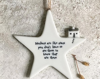 East of India Porcelain star-Mothers like stars