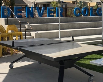 concrete ping pong etsy
