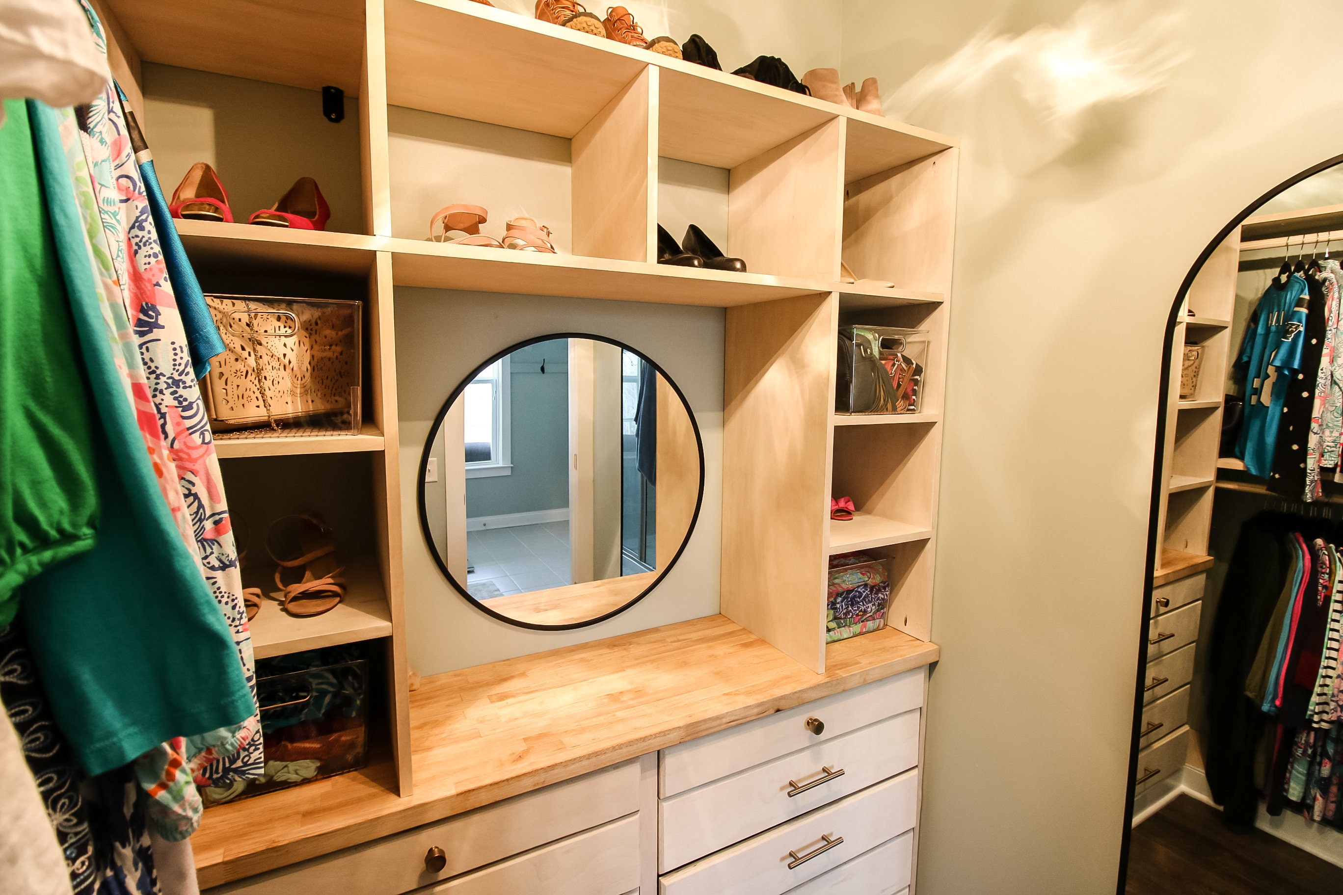 DIY Walk in Closet Built in Dresser With Cubby Storage | Etsy Australia