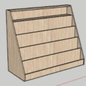 Montessori shelf toy shelf bookshelf 2 shelf set WOODWORKING PLANS image 6