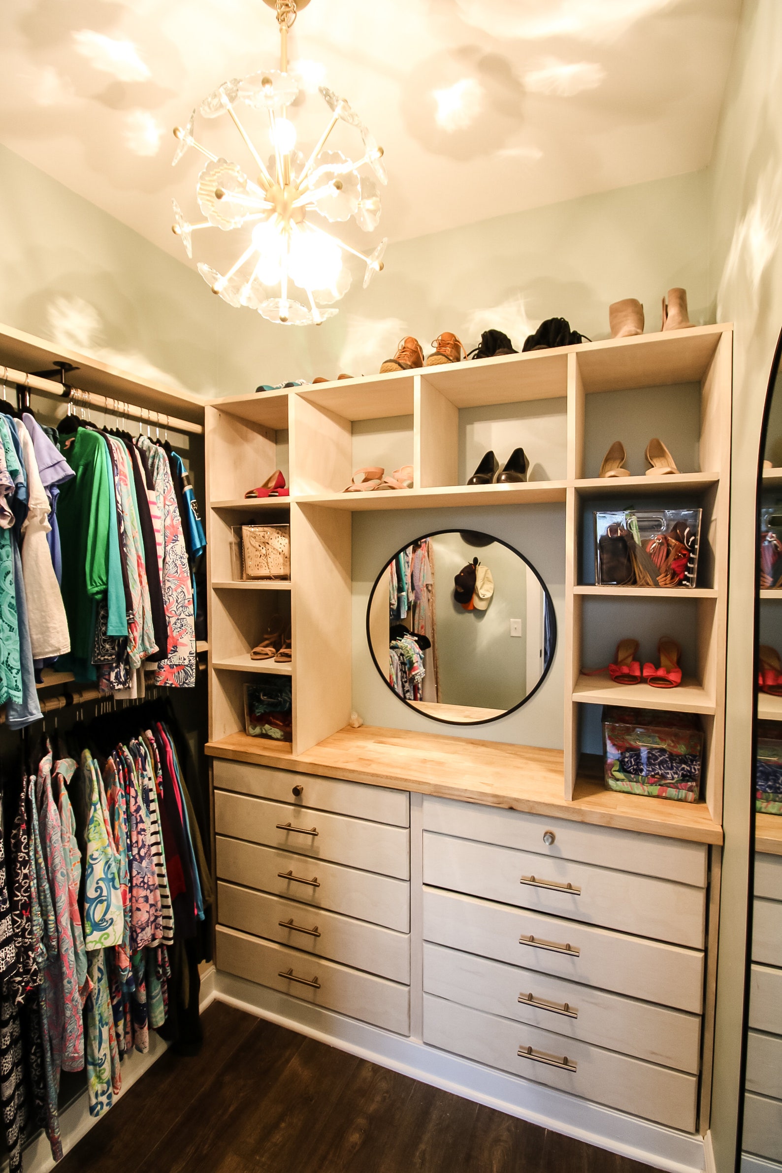 DIY Walk in Closet Built in Dresser With Cubby Storage Etsy