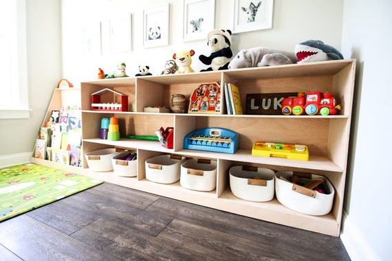 Diy toy shelf discount