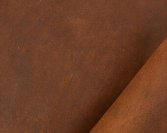 Journal Cover A4 Solid Light Brown Hair-on 20/" x 12.25/" Cowhide Leather