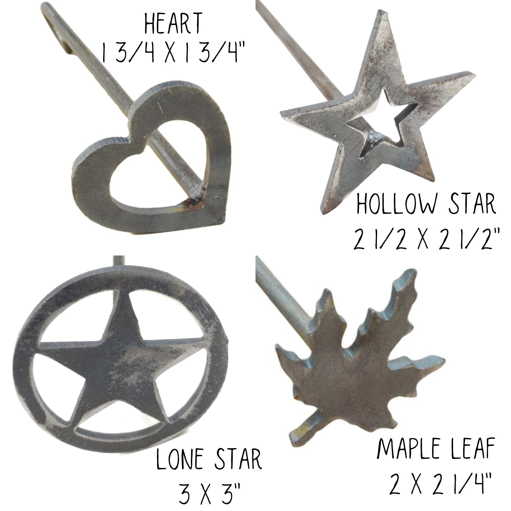 Hierro de marcar / Símbolos y diseños de la naturaleza / Y rockera,  masónico, estrella solitaria / Picoteado en cuero o madera - Etsy México, image size:2000x2000