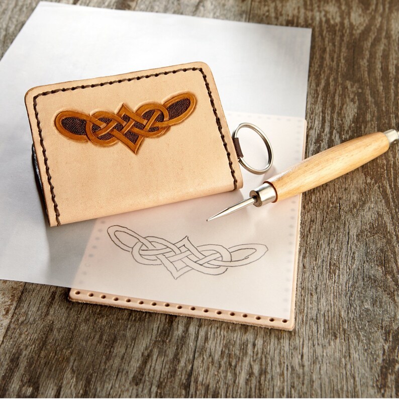 Beginner Leathercraft Tracing & Modeling Spoon – Leatherworking Tool image 6