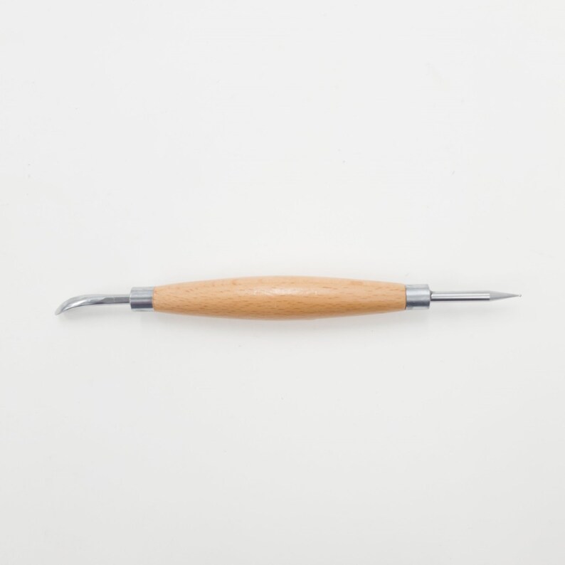 Beginner Leathercraft Tracing & Modeling Spoon – Leatherworking Tool image 3