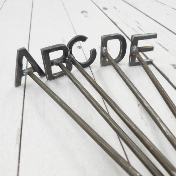 Branding Irons / Grilling / Wood Burning / Western Alphabet / USA