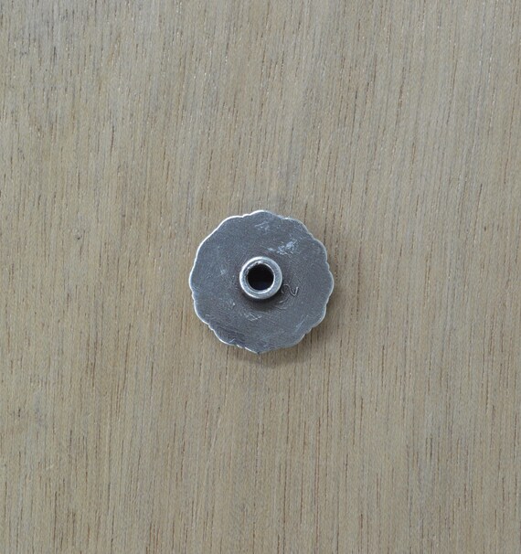 Antique Silver Round Floral Western Concho 1 1//2/"