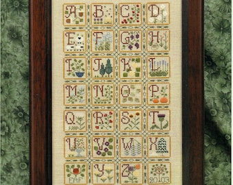 Nature's Alphabet designed by Elizabeth Foster