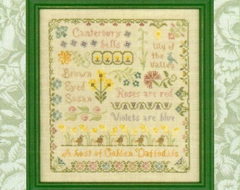 Antique Flower Sampler