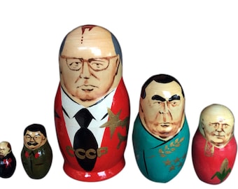 gorbachev nesting dolls