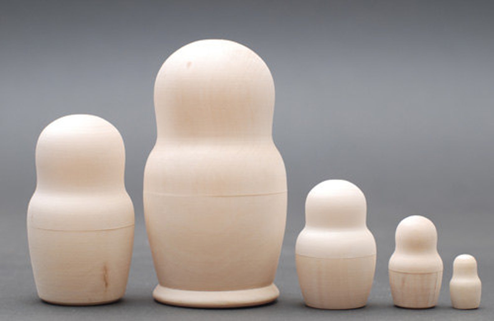 unpainted nesting dolls wholesale