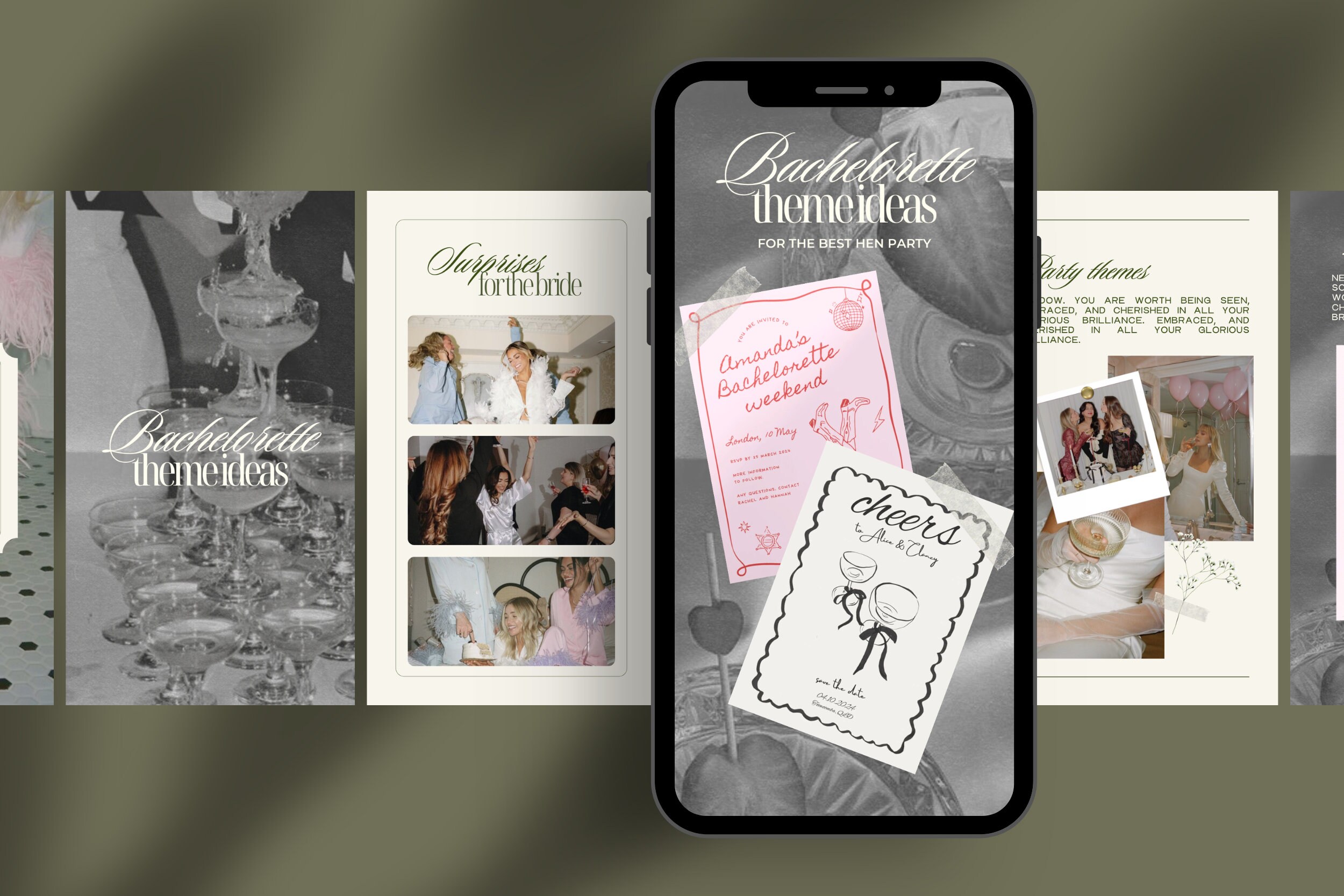 Classy Instagram Post & Story Bundle Template for Print Business ...