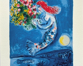Marc Chagall Exhibition Poster - the Goat of the Beaver Lake