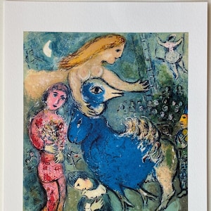 Marc Chagall Lithograph, Limited Edition, Art, signed and numbered