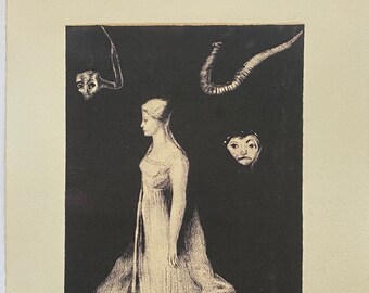 Odilon Redon, Etching, Limited Edition