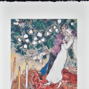 Marc Chagall Lithografie, Gelimiteerde Editie, Kunst