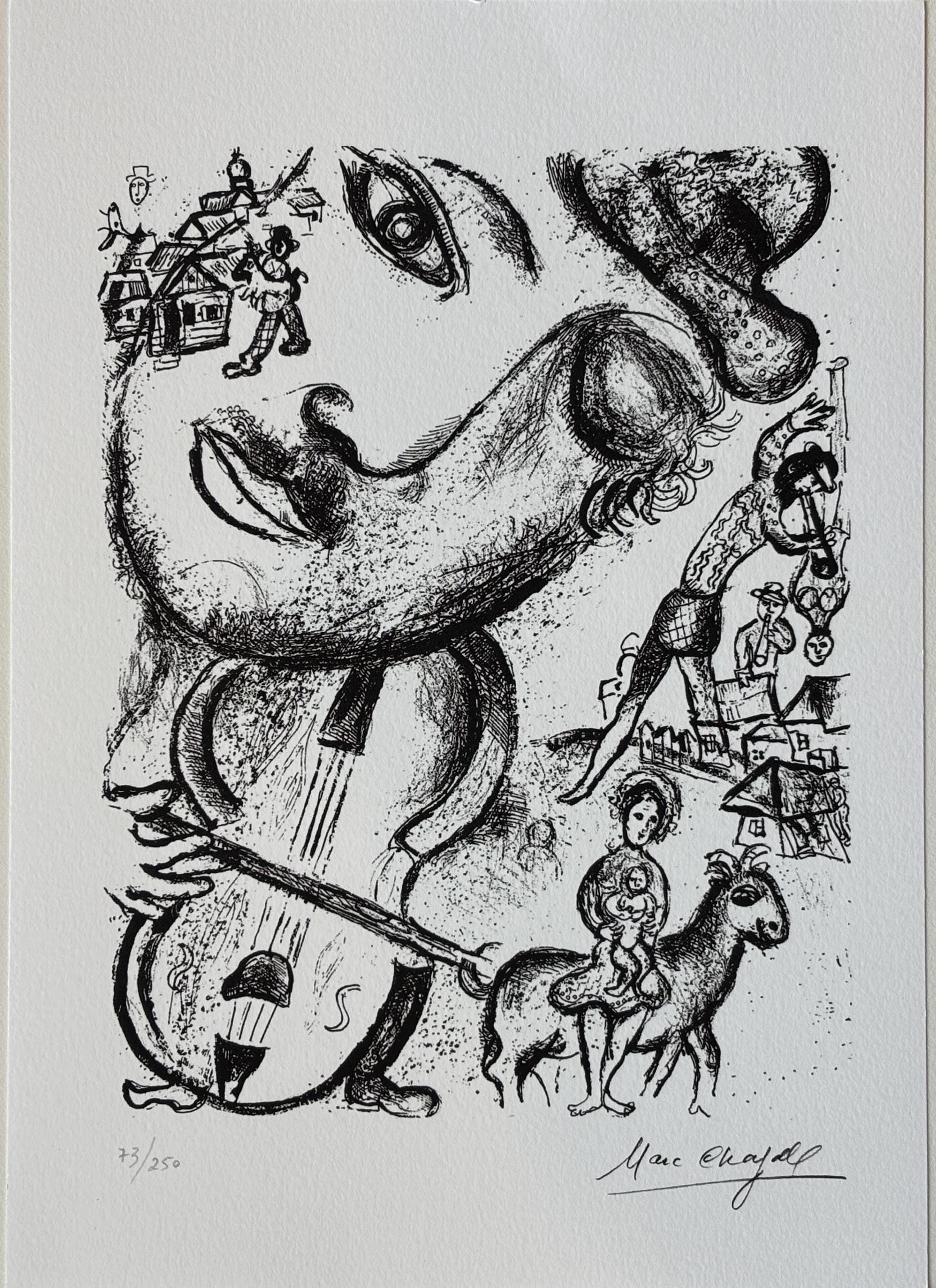 Chagall Violinist - Etsy