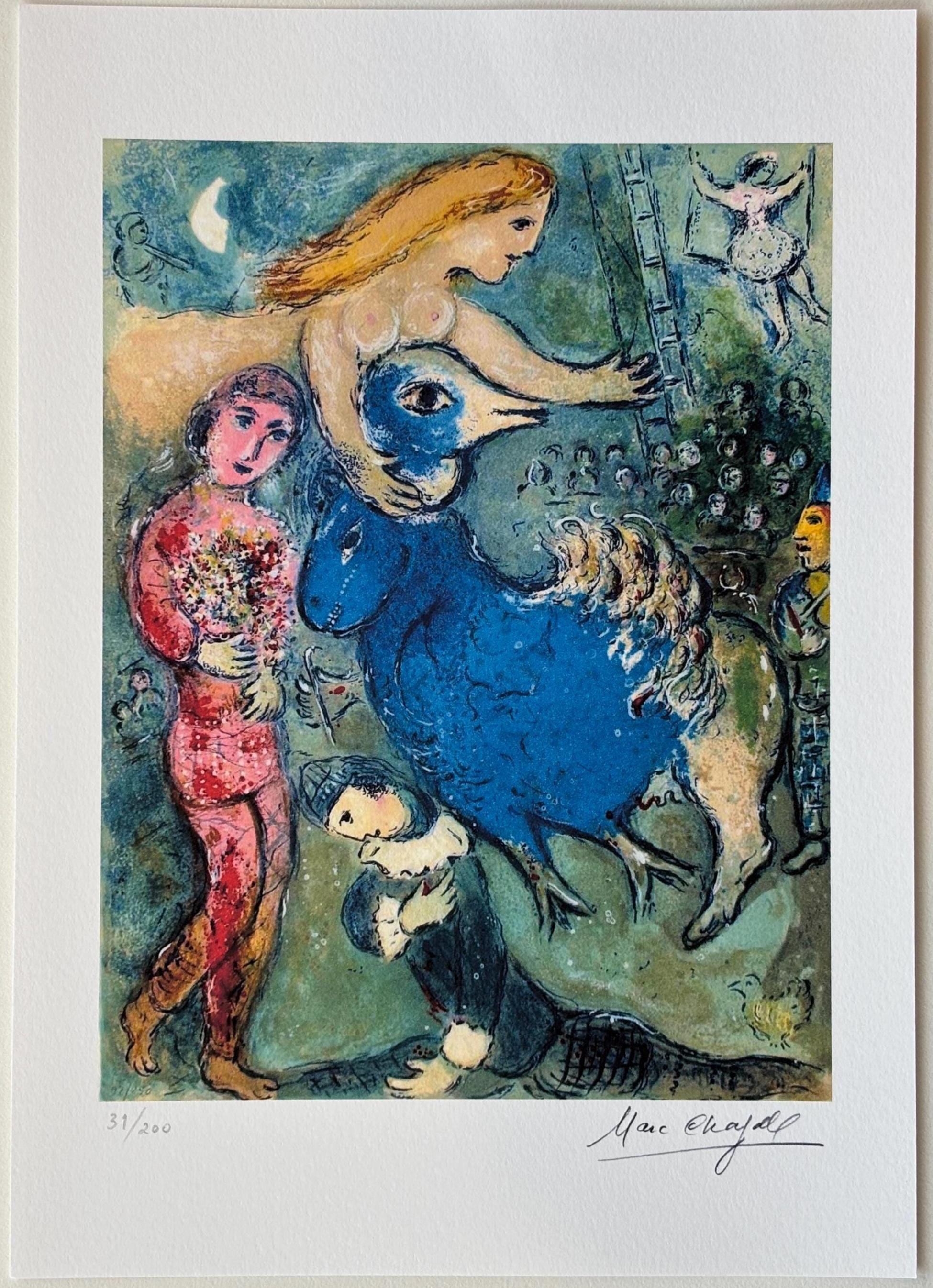 Signed marc chagall - Etsy 日本