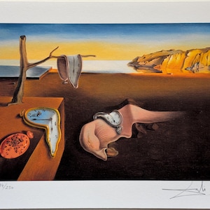 Salvador Dali Lithograph, Limited Edition, Art Print