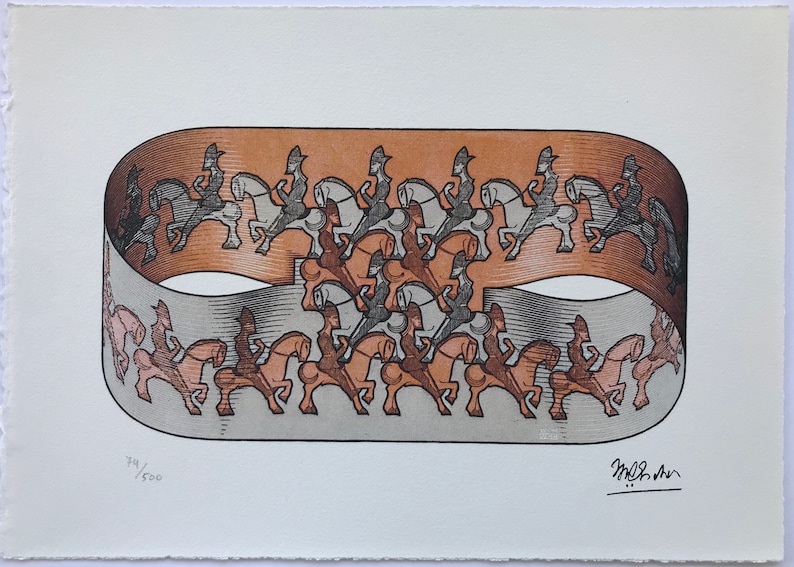 M.C. Escher, Lithograph, Limited Edition - Etsy