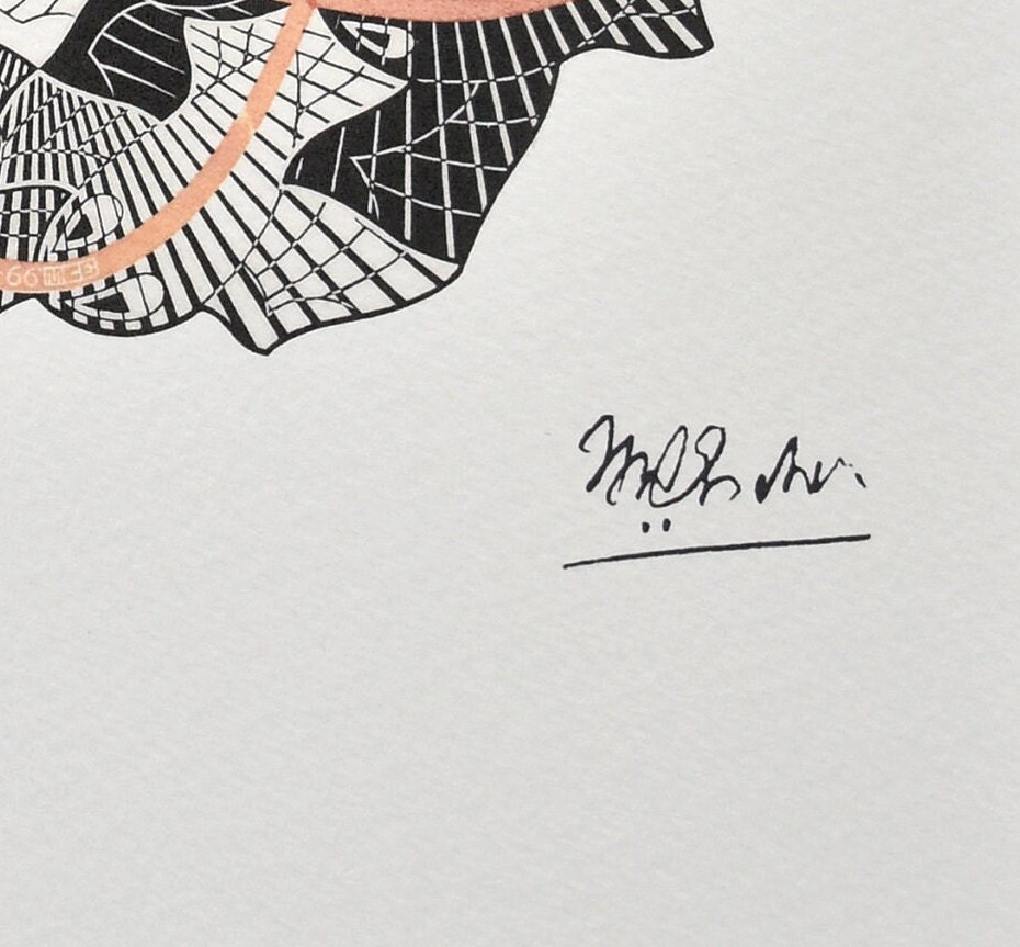 M.C. Escher, Lithograph, Limited Edition, Art - Etsy
