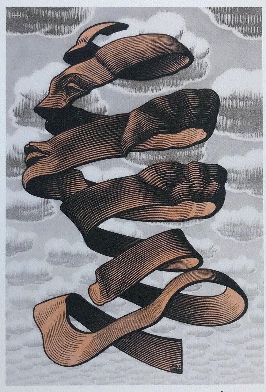 M.C. Escher, Lithograph, Limited Edition - Etsy