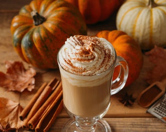 Pumpkin Spice Latte Fragrance Oil for candle/soap making Free Shipping