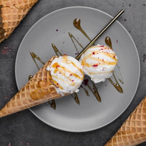 Vanilla Gelato & Waffle Cone Type Fragrance Oil for candle/soap making Free Shipping