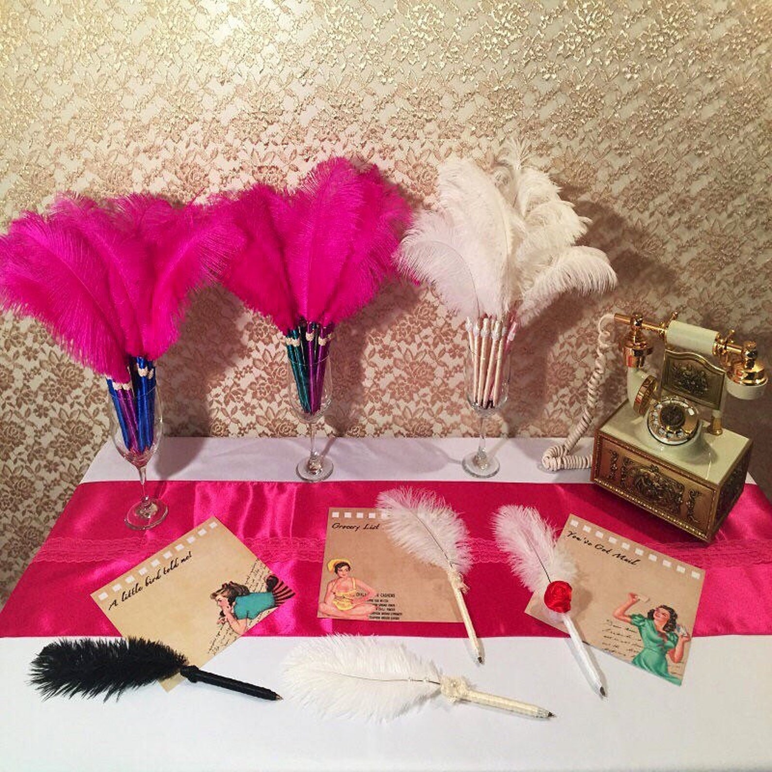 10 Wine Charm Favors Great Gatsby Party Favor & Personalized Etsy