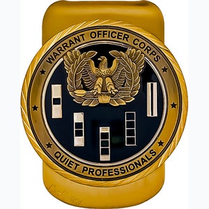 Warrant Officer Money Clip