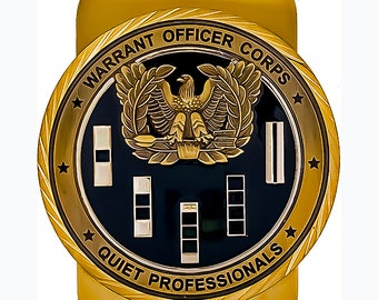 Warrant Officer Money Clip