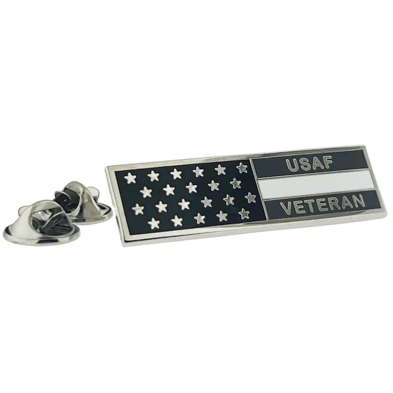 Veteran Airforce Flag Pin Bar Subdude